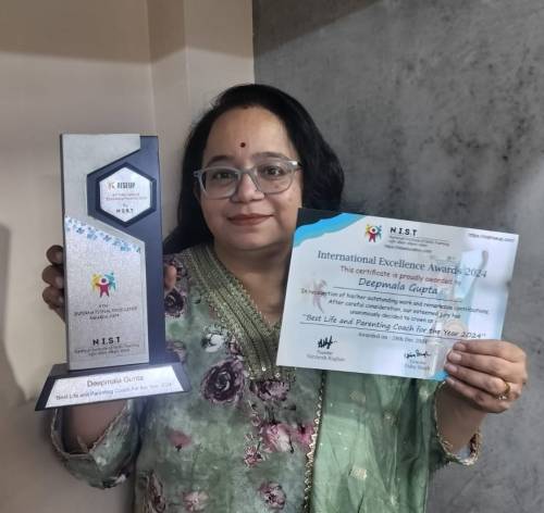 Deepmala Gupta  "Best Life and Parenting Coach For The Year 2024"